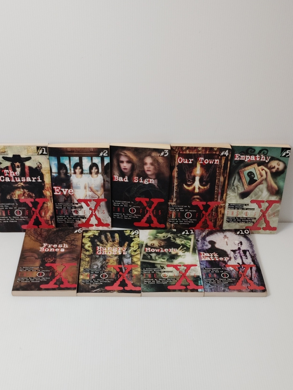 The X Files Series #1-6 And #9-11